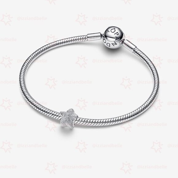 Pandora Textured Star Mini Charm - Picture 3 of 4